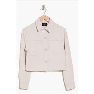 T TAHARI 🤍 》Crop Patch Pocket Jacket